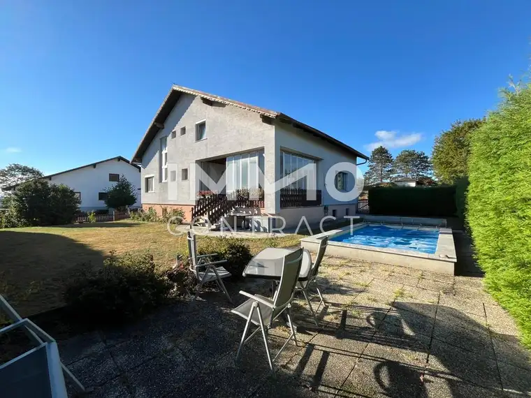 Einfamilienhaus mit Pool, und PV-Anlage nur wenige Autominuten von Wien entfernt