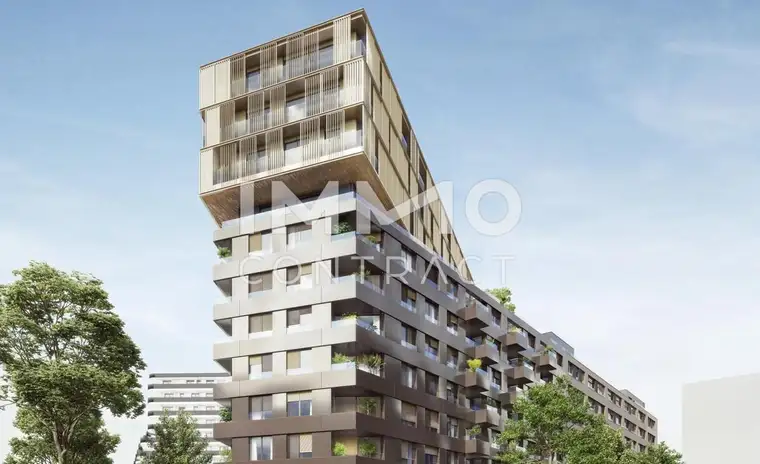8. Stock! Provisionsfrei: Dreizimmer-Wohnung mit attraktiven Freiflächen und Ausblick - Hauptbahnhof