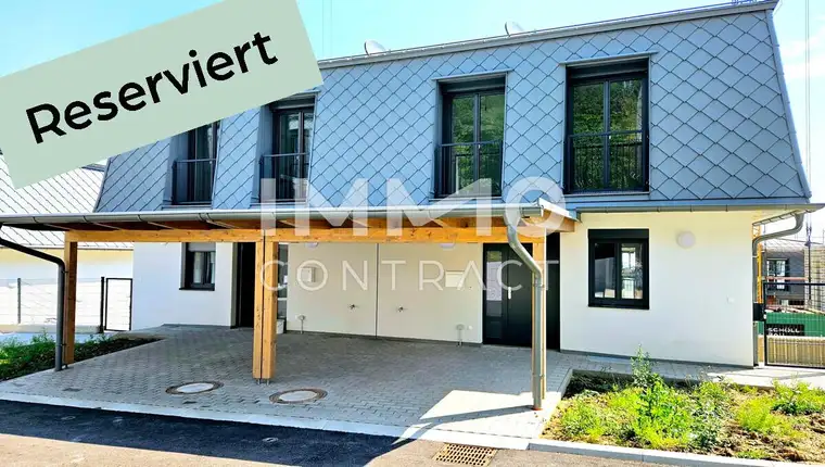 RESERVIERT! Mietkauf: Elegante Doppelhaushälfte mit Weitblick - Modern, hell, geräumig