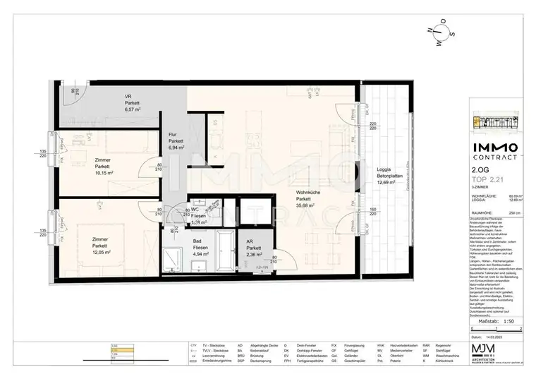 Stock2LiveExklusive Wohneinheiten 42qm - 120qm in Stockerau!_fußläufig zu Schule und Bahnhof!