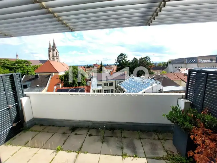 Maisonettewohnung mit großzügiger Terrasse im Herzen von Wiener Neustadt