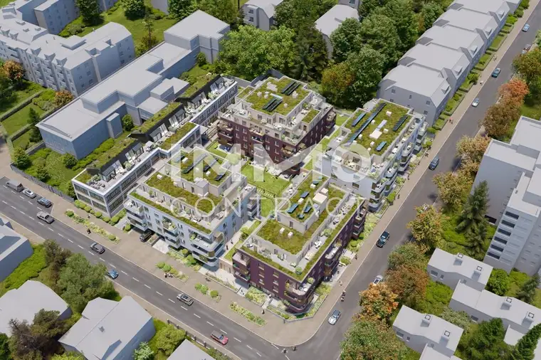 3 Zimmer Gartenwohnung in modernem Neubau! Provisionsfrei wohnen im City Garden!