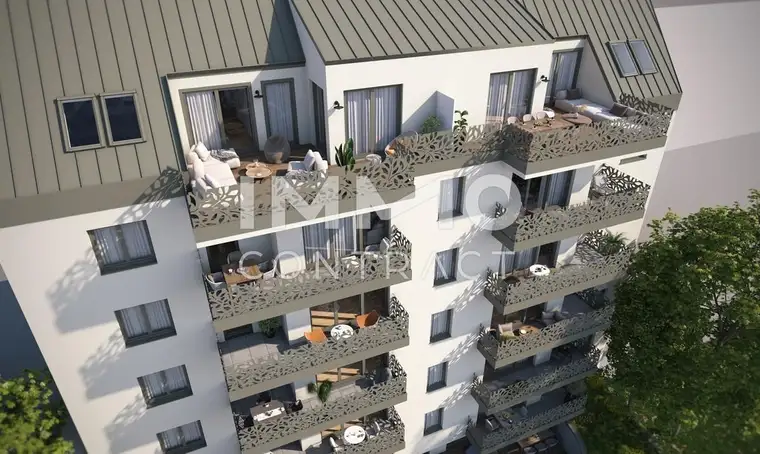 Provisionsfrei: Vierzimmer-Wohnung mit Balkon in hochwertigem Neubau
