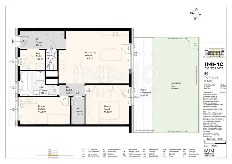 Stock2LiveExklusive Wohneinheiten 42qm - 120qm in Stockerau!_fußläufig zu Schule und Bahnhof!
