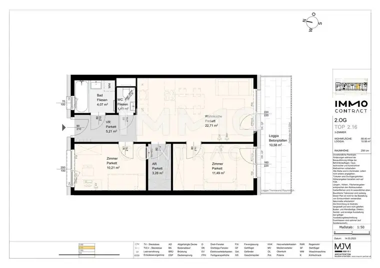 Stock2LiveExklusive Wohneinheiten 42qm - 120qm in Stockerau!_fußläufig zu Schule und Bahnhof!