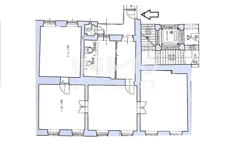Büroflächen in zentralster Innenstadtlage / Radetzkystraße 1 / Jakomminiplatz / Top 501