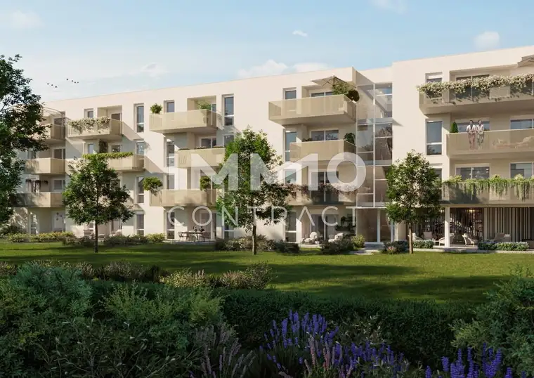 Erstbezug ab 01.10.2025: geförderte 4 Zimmer Wohnung mit EIGENGARTEN in ruhiger und zentraler Lage - Puchstraße 34 - Top 02
