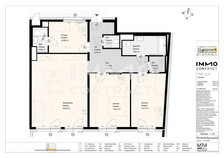 Stock2LiveExklusive Wohneinheiten 42qm - 120qm in Stockerau!_fußläufig zu Schule und Bahnhof!
