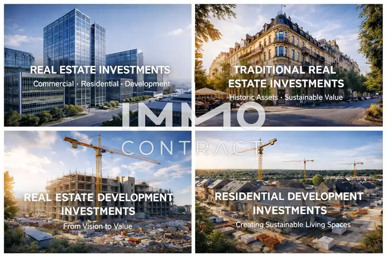 Immobilieninvestments | Bestands- oder Bauprojekte | Zukunftsorientierte Lagen | Alle Bundesländer