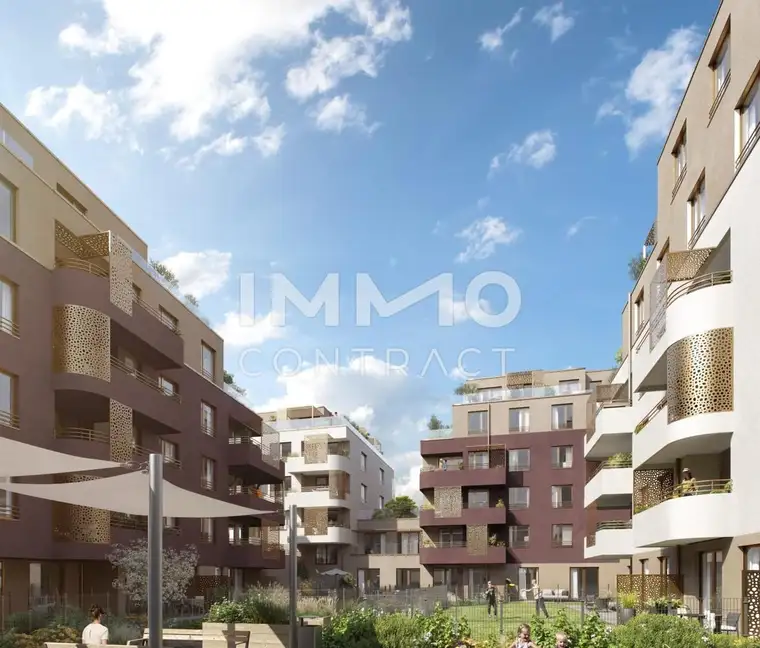 CITY GARDEN Provisionsfreies Wohnungseigentum Nähe Rosenhügel und Liesingbach