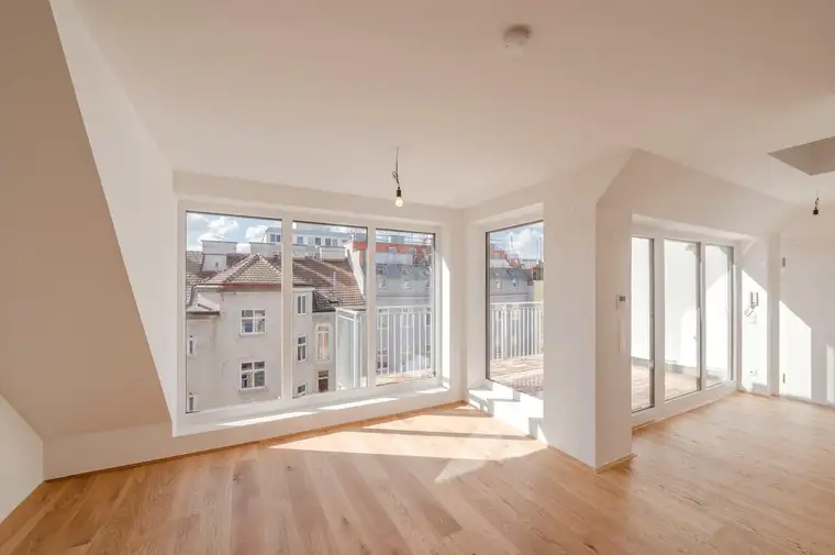 ++NEU++ Hochwertiger 3-Zimmer DG-ERSTBEZUG auf einer Ebene mit Terrasse!