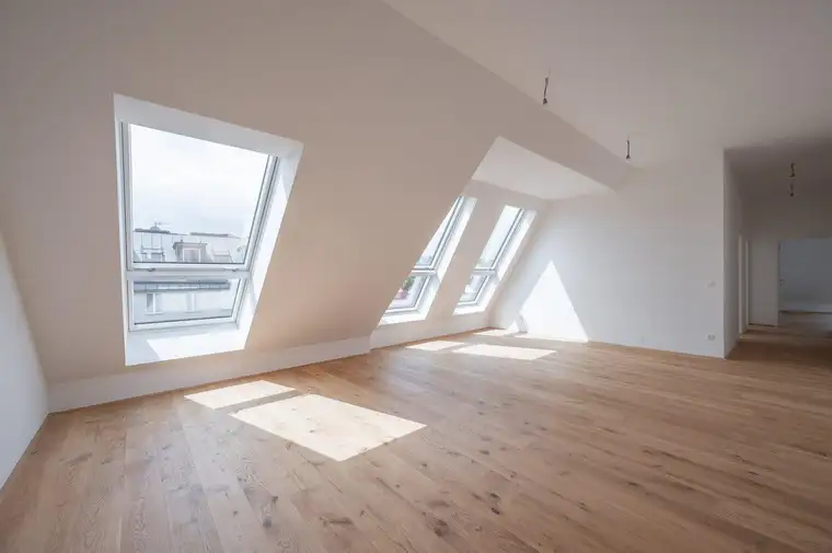 ++NEU++ Schlüsselfertiger 4-Zimmer-Dachgeschoss-Erstbezug mit 109 m² und 24 m² Dachterrasse