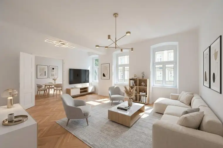 ++FBG6++ Hochwertige 4-Zimmer Neubauwohnung mit Balkon ERSTBEZUG nahe Augarten