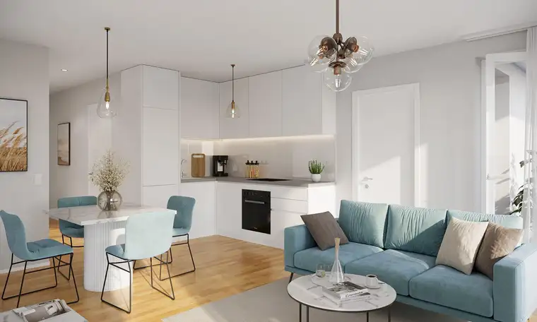 ++NEU++ Kurz vor Fertigstellung Besichtigung JETZT möglich! 2-Zimmer-Neubau mit 4 m² Balkon in Hernals