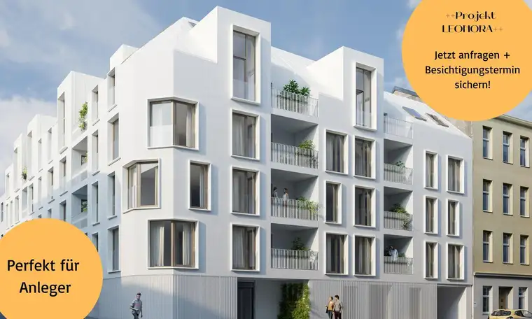 ++NEU++ Kurz vor Fertigstellung Besichtigung JETZT möglich! Perfekt für Anleger! 3-Zimmer-Neubau mit 9 m² Balkon im 3. Stock in Hernals