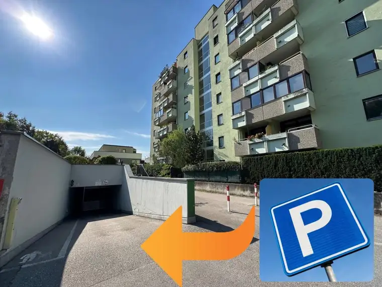 Linz/Urfahr (Johann Wilhelm Klein Straße) - PKW TIEFGARAGENSTELLPLATZ
