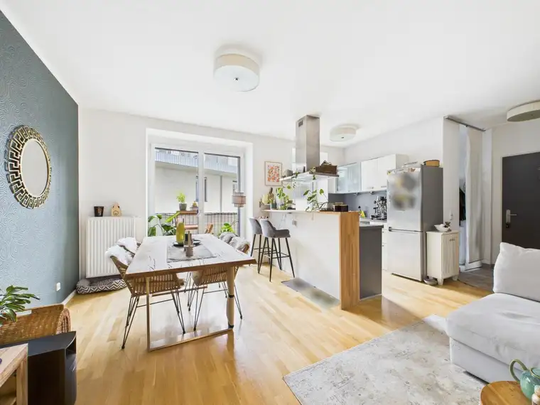 Linz/Urfahr: Perfekt aufgeteilte Mietwohnung ca. 83 m² + ca. 12m² Loggia im URFAHR CITY CENTER
