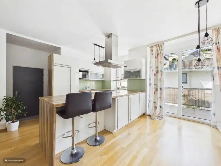 Linz/Urfahr: Moderne Mietwohnung ca. 89 m² + ca.13 m² Loggia im Urfahr City Center (WG-geeignet)