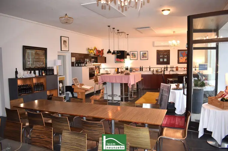 Gepflegtes Geschäftslokal in 7051 Großhöflein: ca. 140 m² NFL, unterkellert, großer Verkaufsraum, Büro, Garage, Parkplatz &amp; mehr!