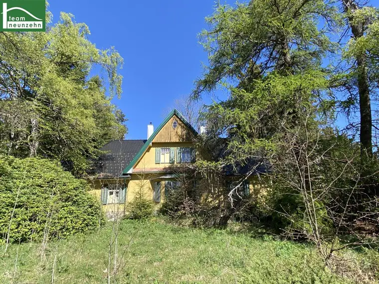 Aus alt mach neu - Historisches Einfamilienhaus in Alleinlage am Hügel in Bad Großpertholz mit großem Garten