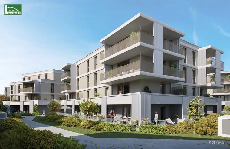 FLORIANI – Quartier am Tullnerfeld - Stilvolle Eckwohnung mit großer Freifläche (Süd/West) - Hochwertige Ausstattung für ihr Wohlbefinden - Bahnhof in der Nähe
