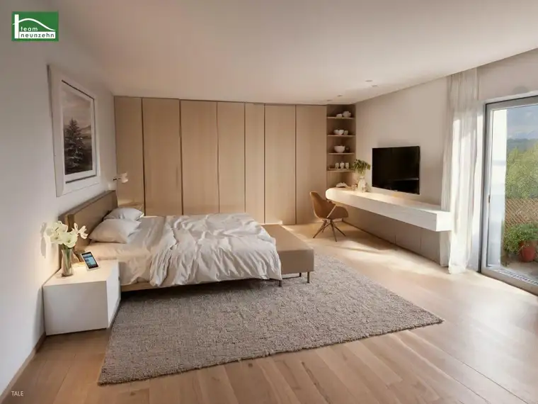 Ruheoase: Dachgeschosswohntraum mit großer privater Außenfläche inklusive Klimaanlage und Sonnenschutz! FLORIANI – Quartier am Tullnerfeld - Ruhelage mit optimaler Anbindung