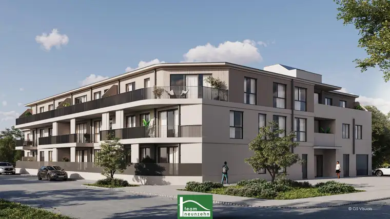 Luftwärmepumpe und PV-Anlage – kosteneffizientes Wohnen in den Strasshof Residenzen