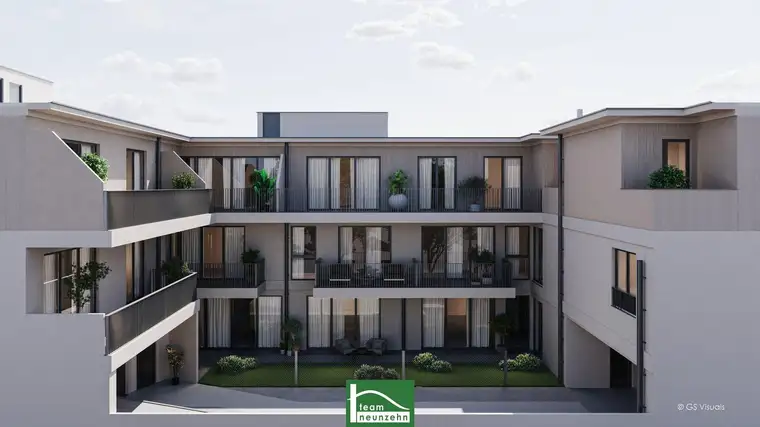 Strasshof Residenzen – durchdachte Grundrisse mit Balkon und toller Anbindung nach Wien