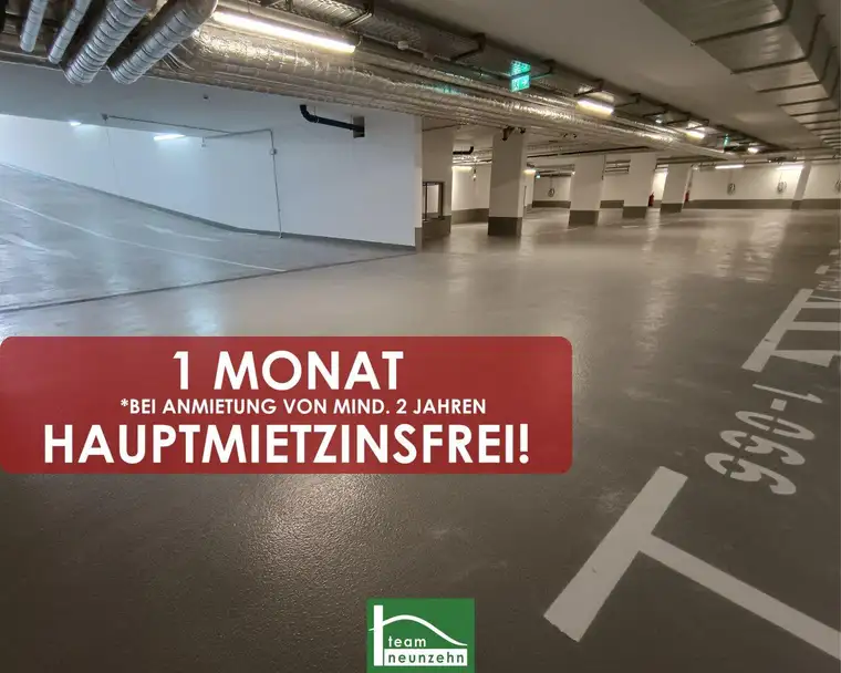 Perfekt geschützt - PKW Tiefgaragenstellplatz im Steingötterhof - Dr. Wilhelm Steingötter Straße 25