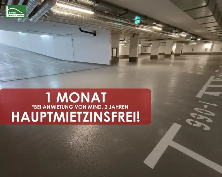 Perfekt geschützt - PKW Tiefgaragenstellplatz im Steingötterhof - Dr. Wilhelm Steingötter Straße 25