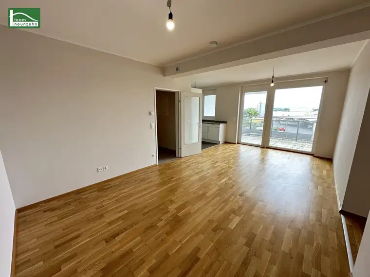 Hochwertige 3-Zimmer Wohnung mit großem Balkon und Bad mit Fenster! Wohnen im Mautner-Markhof nahe S-Bahn und Zentrum