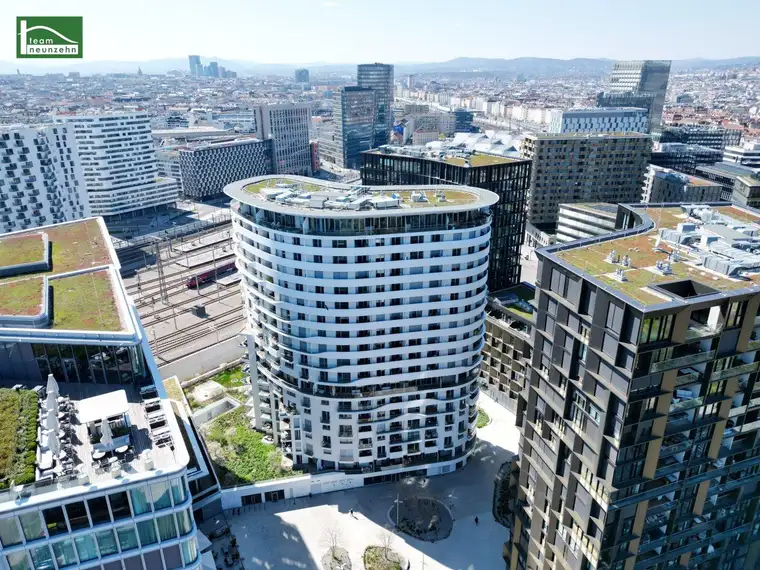 Urbanes Wohnen mit Klasse – exklusive Neubauwohnung beim Wiener Hauptbahnhof!