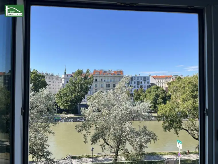 OPENHOUSE - Dienstag, 19.08. um 16:00 Uhr -Stadtwohnung in Bestlage: direkt bei der Urania mit Donaukanal-Blick