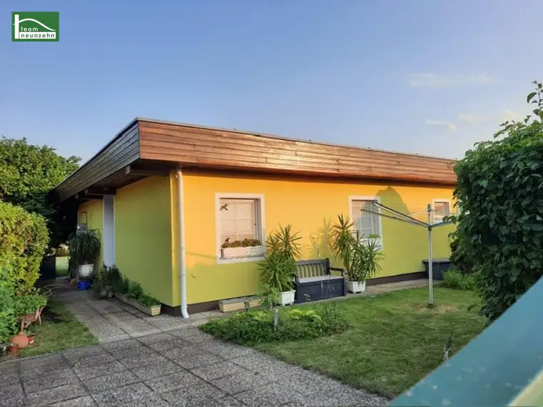 Traumhaftes Haus in Trausdorf-Feriensiedlung I: 3 Zimmer, überdachte Terrasse, Pool &amp; Stellplätze für nur 209.000 €!