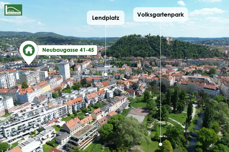 Attraktive Gartenwohnung im Grazer Trendviertel - Leben im Herzen von Graz-Lend!