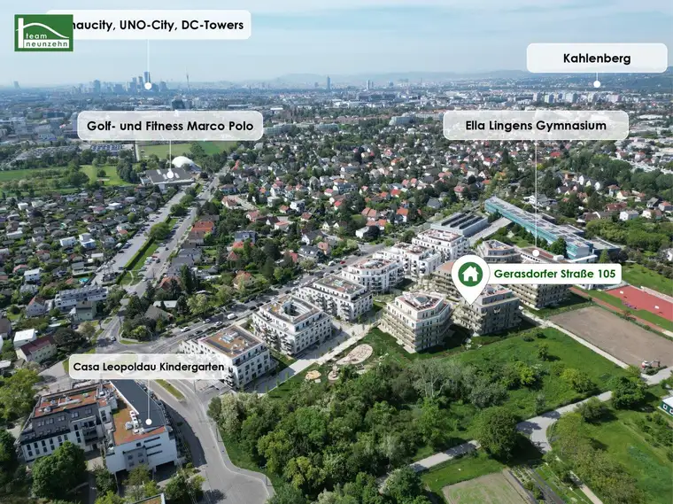 Fühlen Sie die Entspannung - 3.Zimmer mit Balkon in Grün-Ruhelage im "Hirschfeld - naturnah wohnen" - Provisionsfrei!