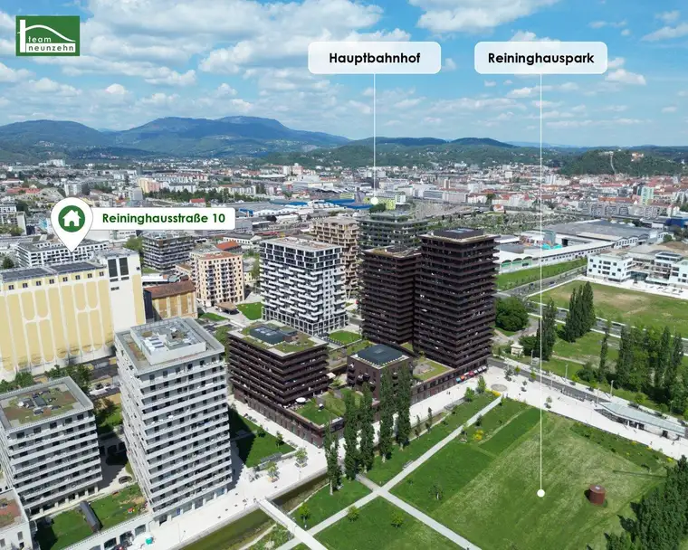 AKTION 1 MONAT MIETZINSFREI! URBAN LIVING - KOMPAKTE 2-ZIMMER-WOHNUNG MIT FREIFLÄCHE!