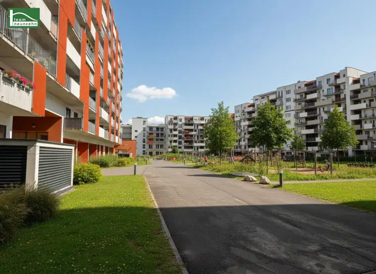 Moderner Wohnkomfort in gepflegter Grünlage - Gut geschnittene 2-Zimmer-Wohnung mit Loggia!