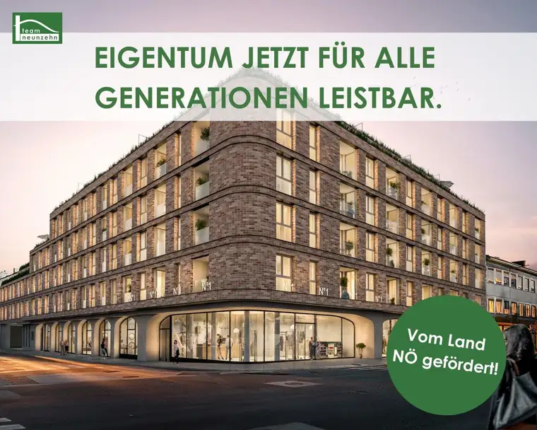 Eigentum jetzt noch leistbarer - Moderne Eigentumswohnungen im Herzen von Schwechat