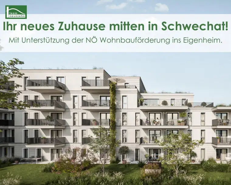 Wohnen. Sparen. Zukunft sichern. - Eigentumswohnungen mit NÖ Wohnbauförderung