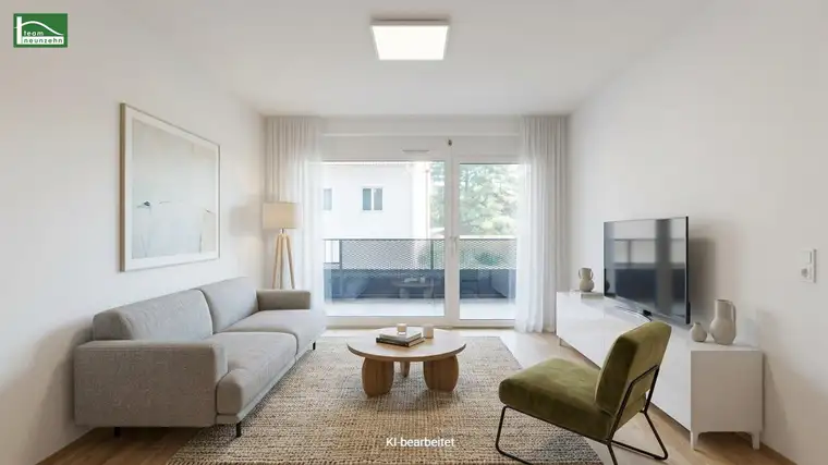 Modern &amp; zentral - Stilvolle 2-Zimmer-Wohnung mit gemütlicher Außenfläche!