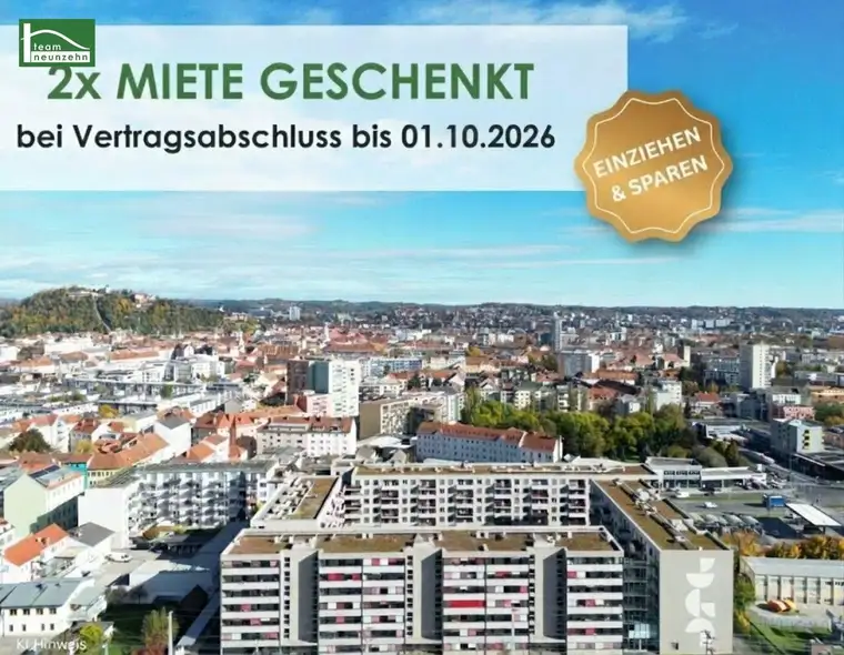Wohnen am Puls der Stadt - Tolle 3-Zimmer-Wohnung in urbaner Lage!