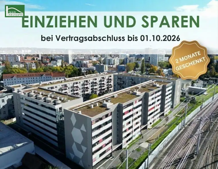 Leistbares Wohnen in urbaner Lage - Wohnen am Eggenberger Gürtel!