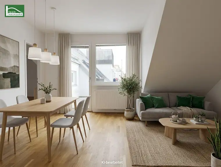 Neuwertige 2-Zimmer-Wohnung mit Balkon und Einbauküche - ab November beziehbar!