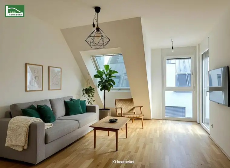 Perfekt geschnittene 2-Zimmer-Wohnung mit Balkon &amp; Ruhelage