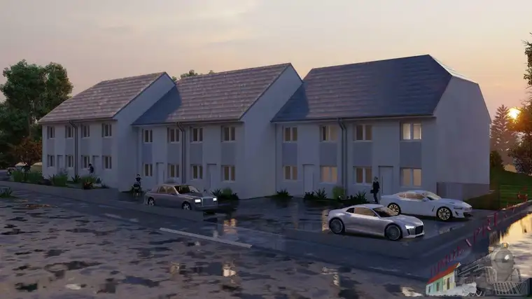 AUSBAUREIHENHAUS IN FISCHAMEND 395.000 Euro inkl. Dach, Fenster, Türe, Zwischenwände und Fassade