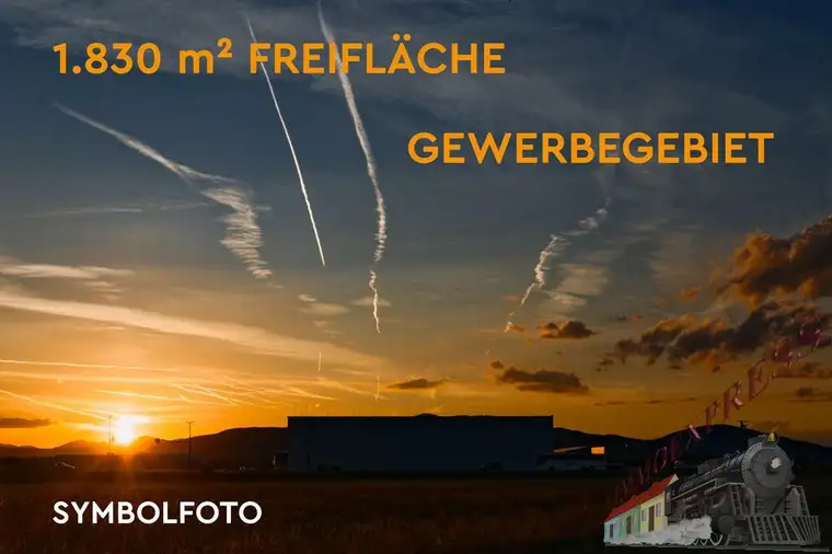 1.830 m² Freifläche = Gewerbegebiet