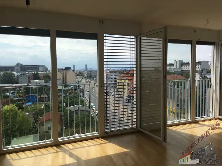 Dachgeschoßwohnung mit Terrasse in der Brünner Straße - unbefristet und modern , inkl. 1 Garagenplatz ab sofort anmietbar