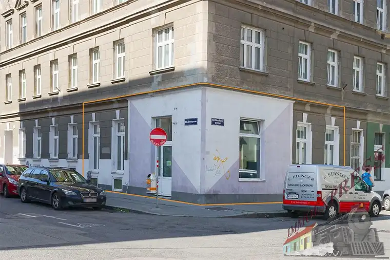 HERZGASSE nahe Quellenstraße = Geschäftslokal nur für LAGERZWECKE