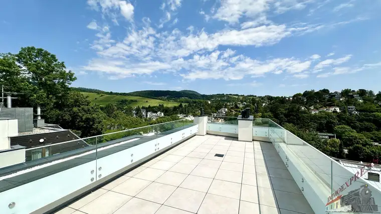 Atemberaubender Panoramablick – luxuriöse 3,5-Zimmer-Dachgeschosswohnung mit 96 m² Dachterrasse